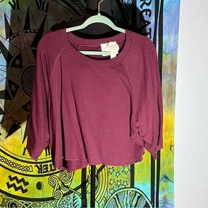 VS Pink Cropped Sweatshirt